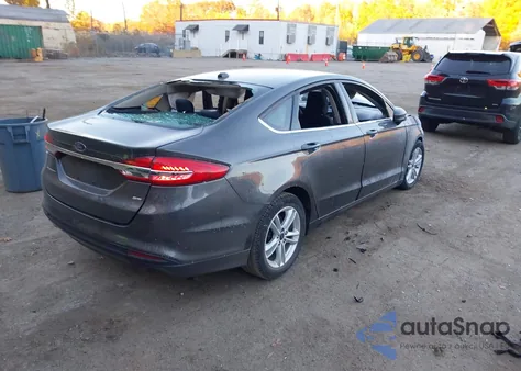 2018 Ford Fusion Se из США, поврежденный, VIN 3FA6P0H79JR194753